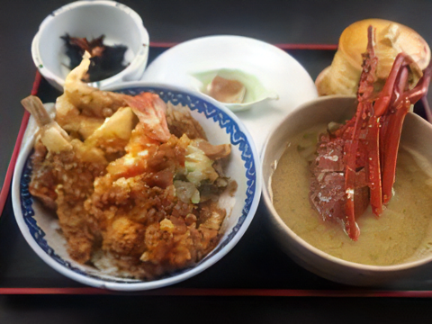 伊勢海老天丼