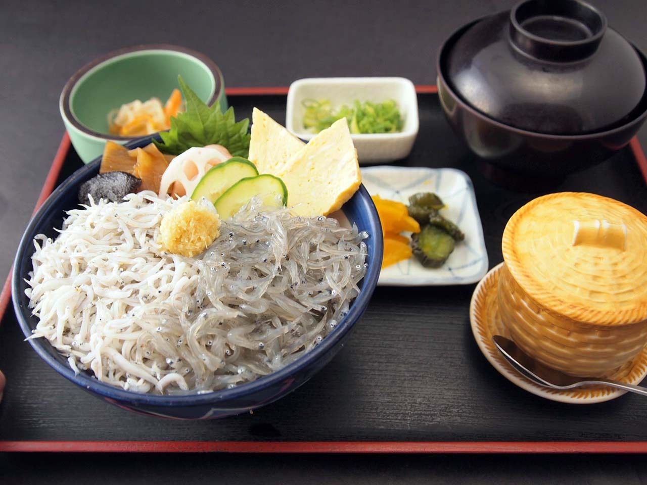 シラス2色丼