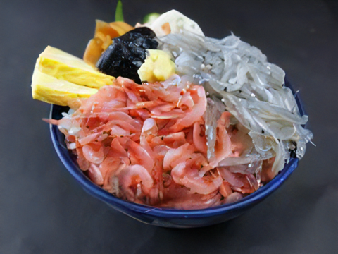 生桜エビ生シラス 2色丼