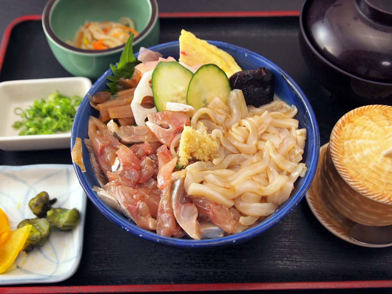 あじイカ2色丼